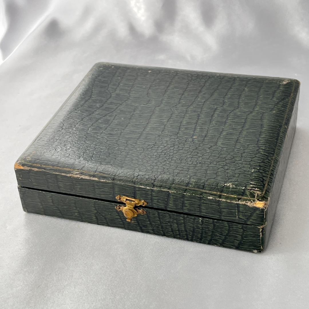 【仏蘭西】 アールデコ コーヒースプーン 12本 14.5cm ケース