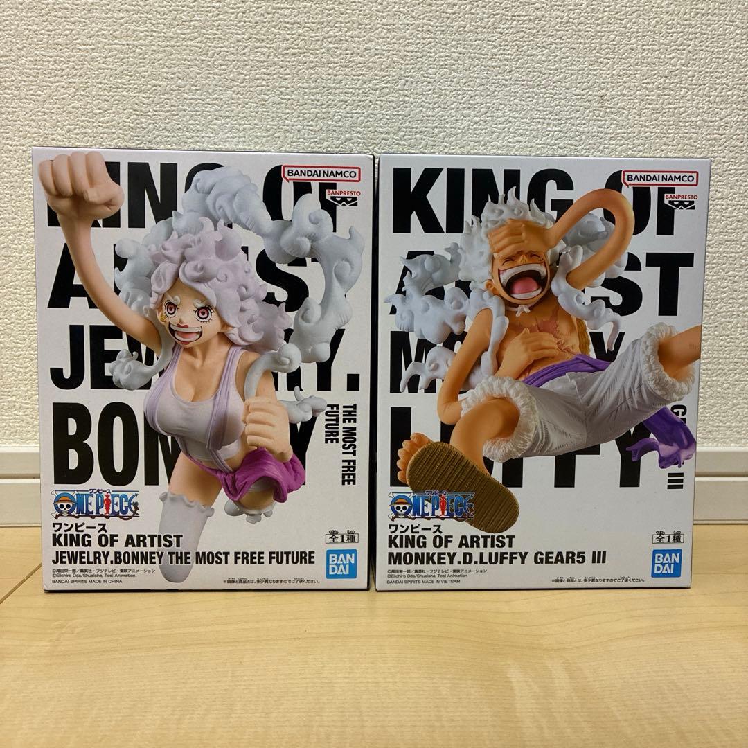 ワンピース KING OF ARTIST ルフィ ボニー - メルカリ