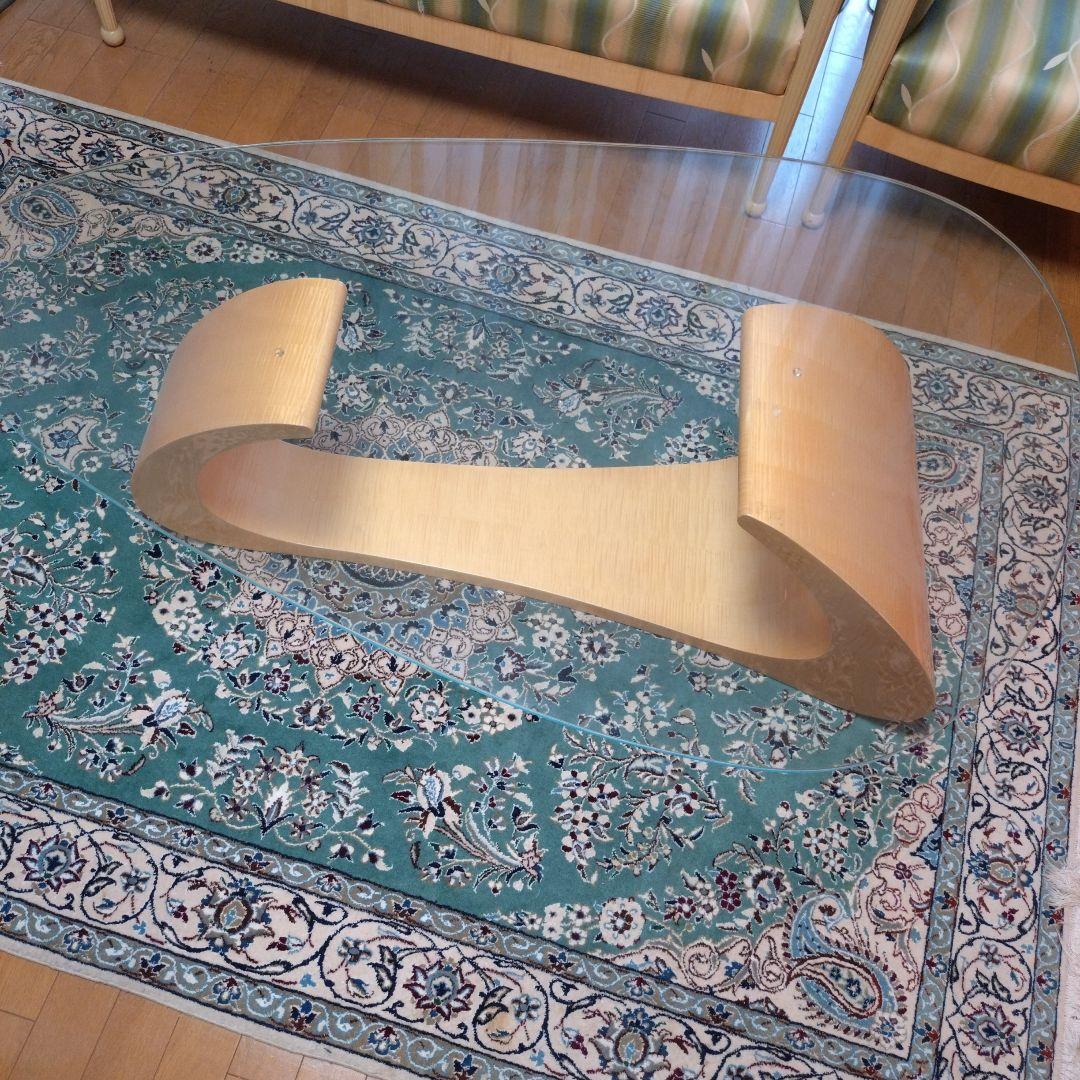 松創 ソファーテーブル センターテーブル ローテーブル ガラス