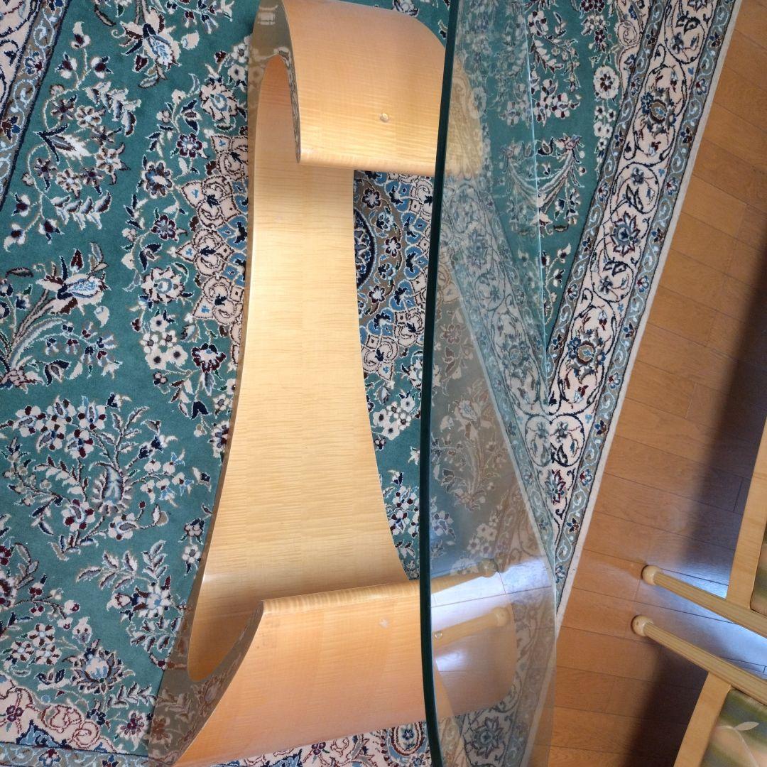 松創 ソファーテーブル センターテーブル ローテーブル ガラス