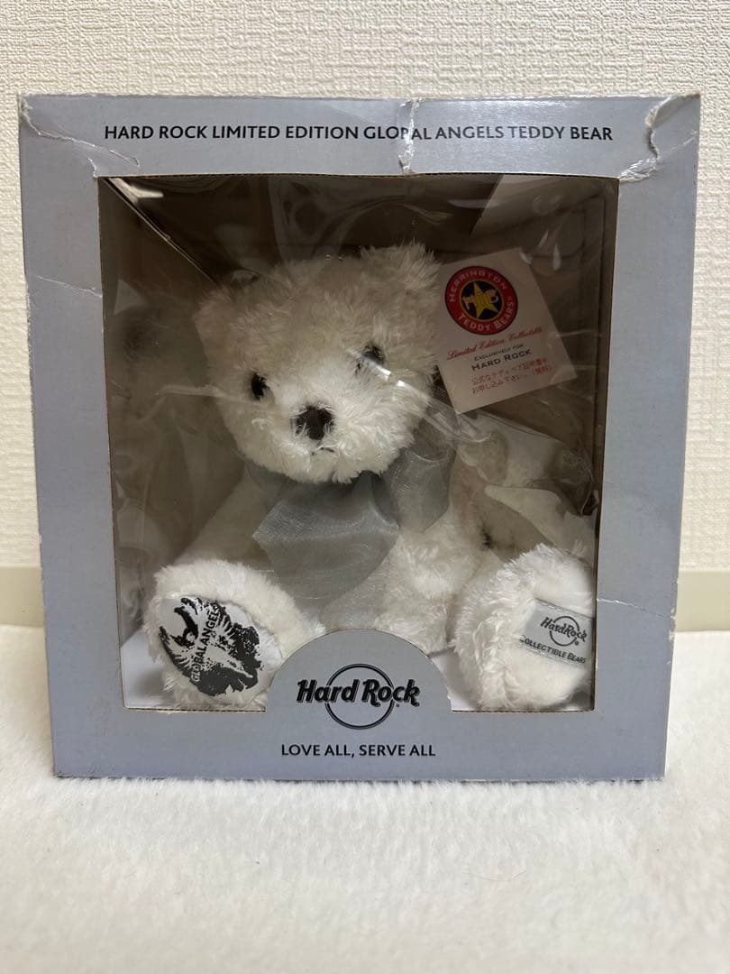 限定Hard Rock 天使の羽付きテディベア