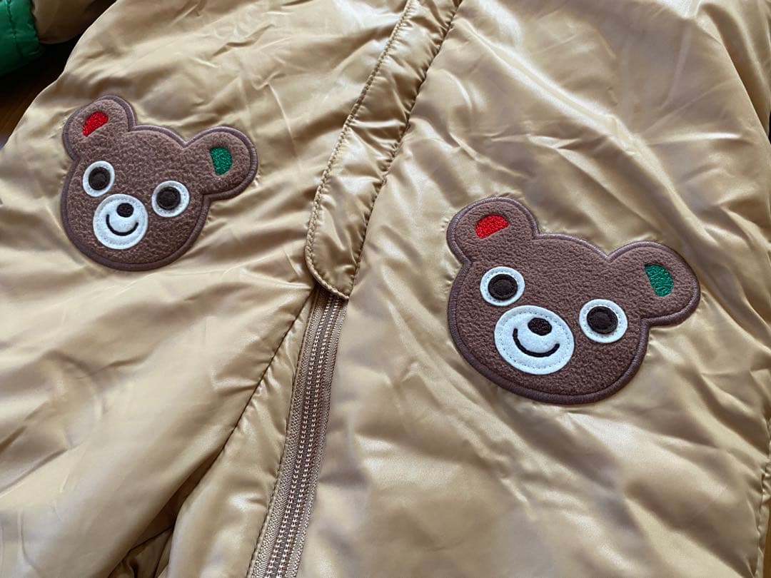 ミキハウス プッチー ジャンプスーツ 防寒着 80