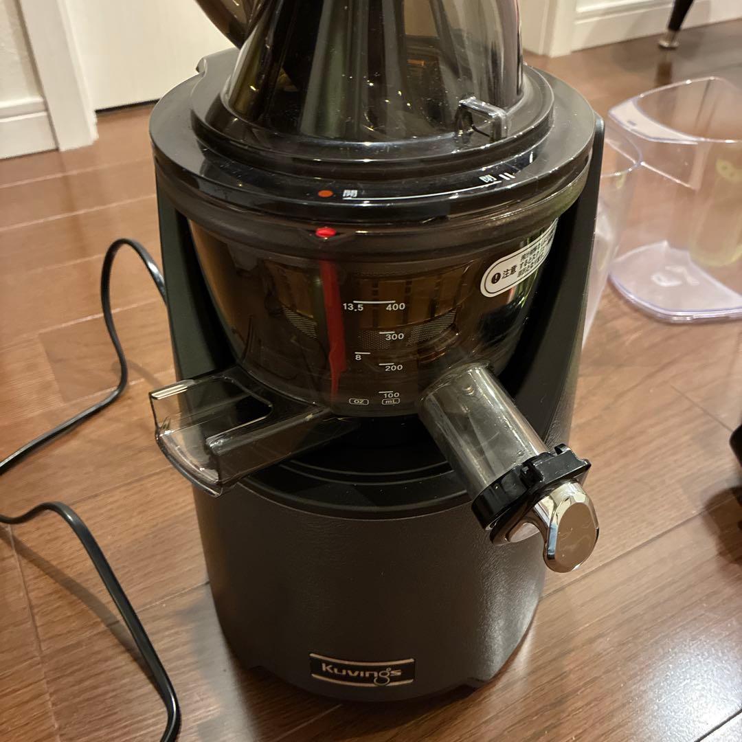 Kuvings スロージューサー EVO820 ブラック／高性能・静音設計