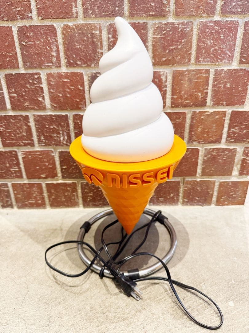 NISSEI 日世の ソフトクリームライト ミニライト 電飾看板 照明 2025年