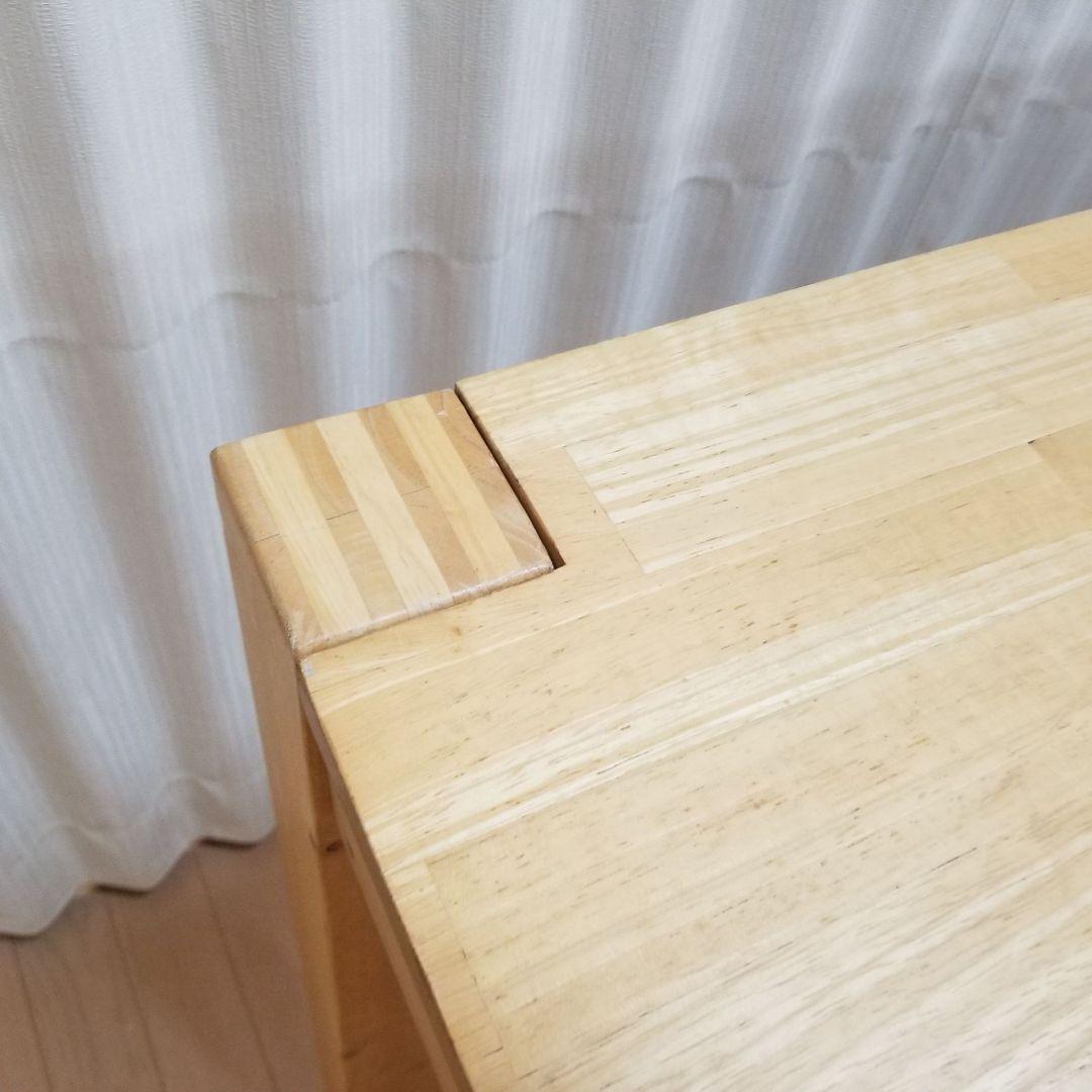 IKEA ダイニングテーブル　NORDBY ノールドビー　125cm 無垢材