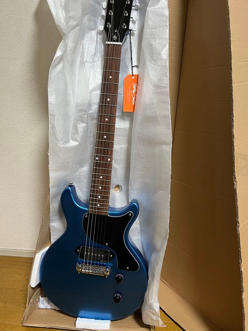 Harley Benton DC-Junior Pelham Blue - メルカリ