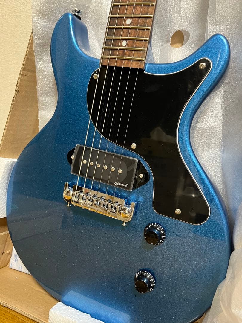 Harley Benton DC-Junior Pelham Blue - メルカリ