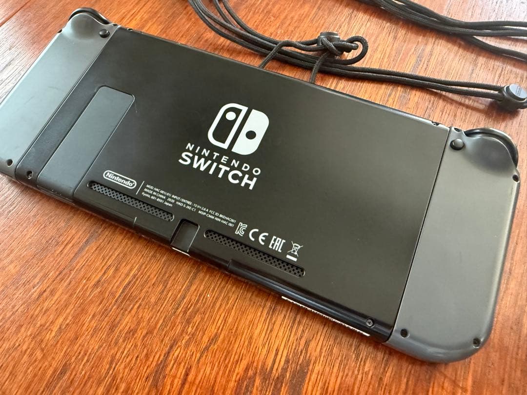 え*び様 Nintendo Switch グレー　本体　オマケ多数！