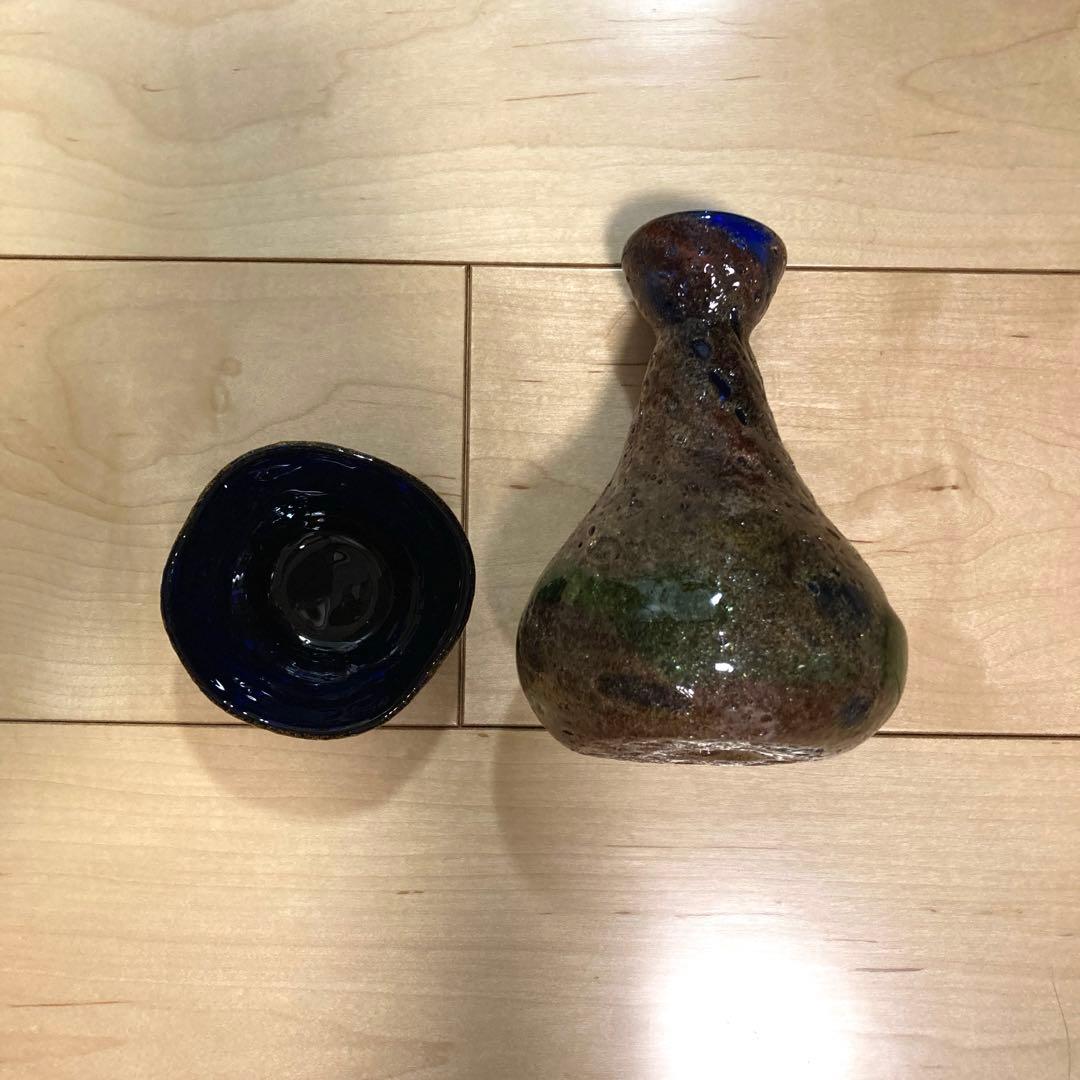 稲嶺盛吉 紅珊瑚酒器 琉球ガラス 希少品 - メルカリ