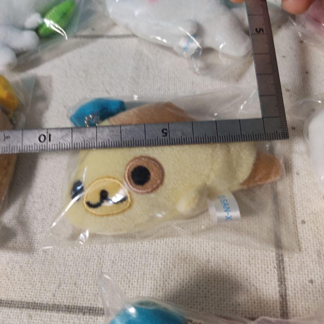 まめゴマ ミラー ぬいぐるみ マスコット キーホルダー サンエックス