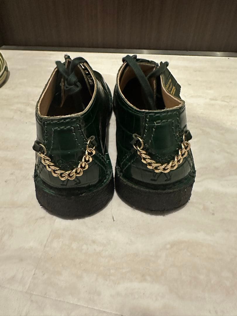 靴 Supreme Martine Rose Clarks green 26.5cm