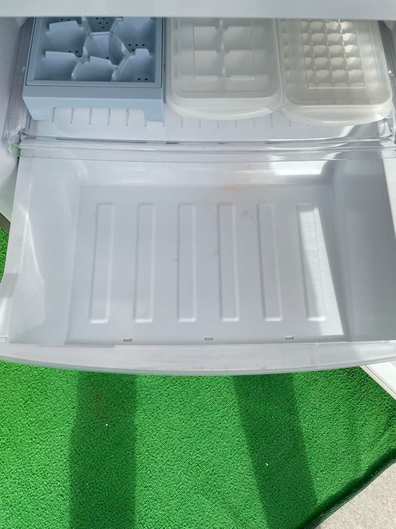 856三菱 Hシリーズ 256L大きめ2ドア冷蔵庫 ラベンダーピンク 一人暮らし