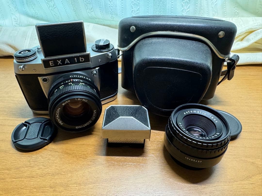 PENTACON EXA 1b DOMIPLAN 2.8/50 フルセット PENTACON EXA 1b+レンズ2