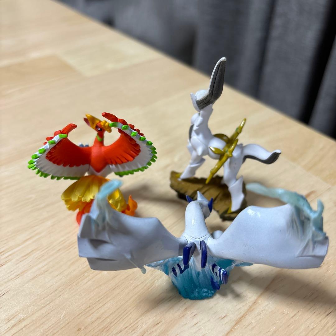 海洋堂 フィギュア 予約特典 ポケモン ルギア ホウオウ アルセウス