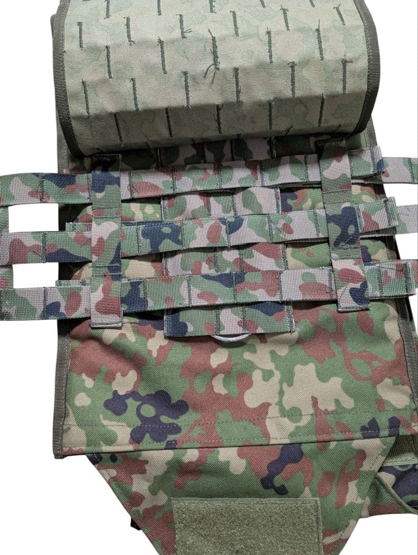 陸自 18式防弾ベスト プレキャリ プレートキャリア 陸上自衛隊迷彩 3型