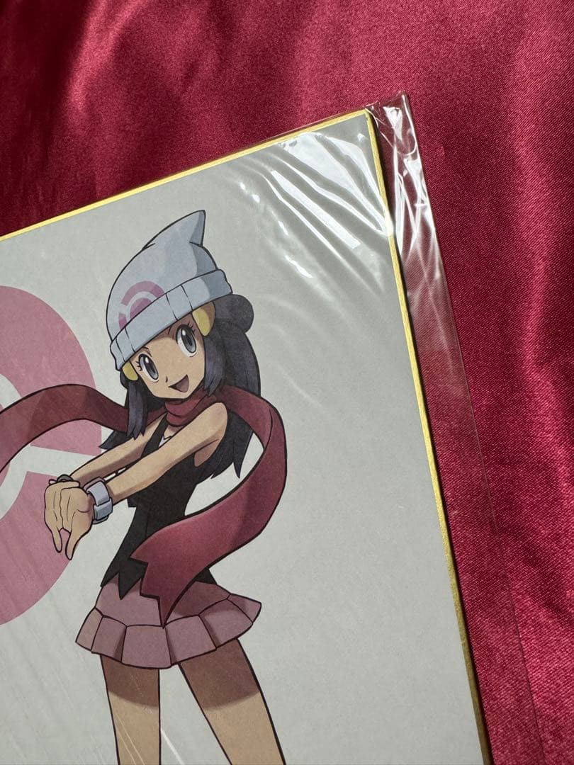 ポケモン　ARTFX J　ヒカリwithポッチャマ　購入特典色紙　コトブキヤ