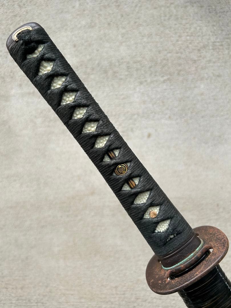 高級　居合刀　模造刀　日本刀　模擬刀　太刀　脇差　短刀　全長約103cm 現状品