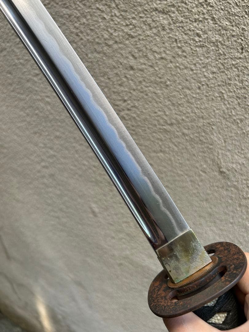 高級　居合刀　模造刀　日本刀　模擬刀　太刀　脇差　短刀　全長約103cm 現状品