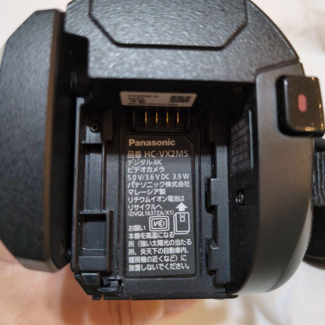 【Panasonic】パナソニック　 HC-VX2MS 4K ビデオカメラ　美品