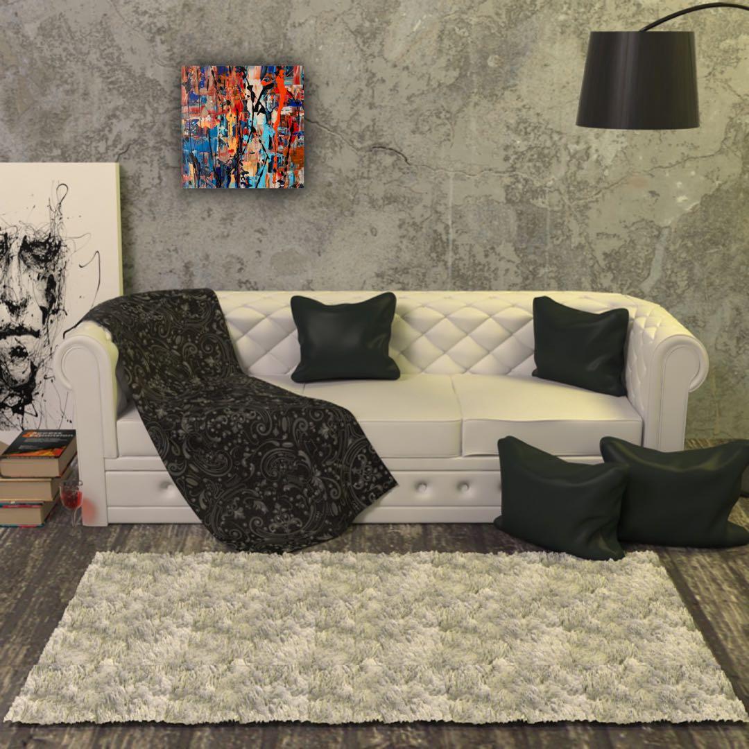 モダン インテリア アートパネル 絵画 抽象画 現代アート 北欧 クール