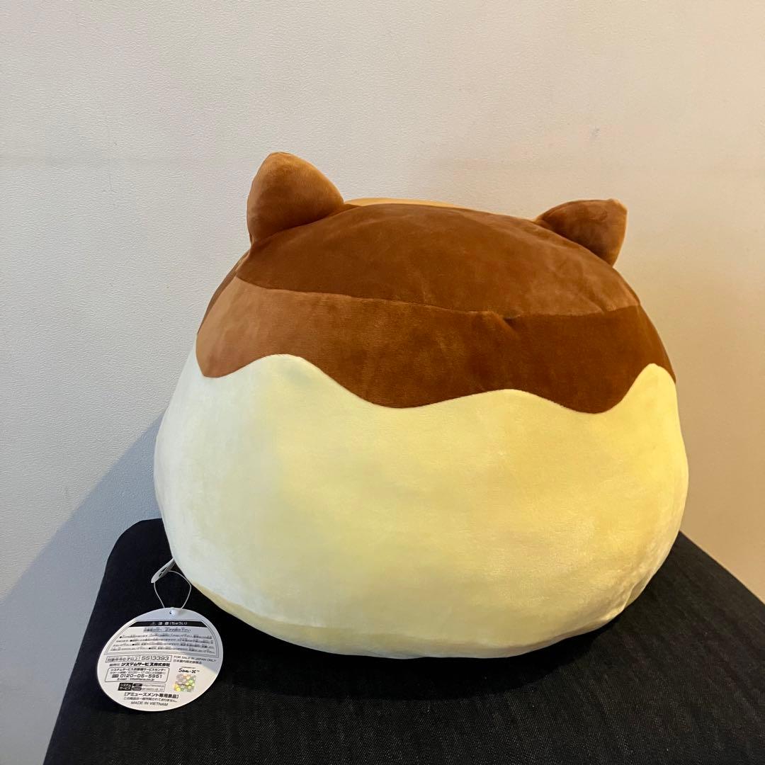 希少！ にゃんにゃんにゃんこ　もちもちプリン ぬいぐるみX L タグ付き