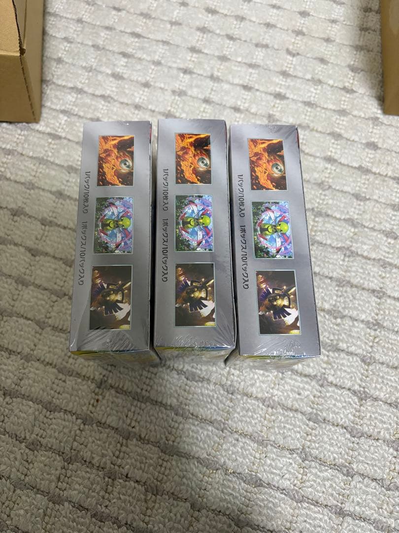 ポケモンカード　テラスタルフェスex シュリンク付き　3BOX