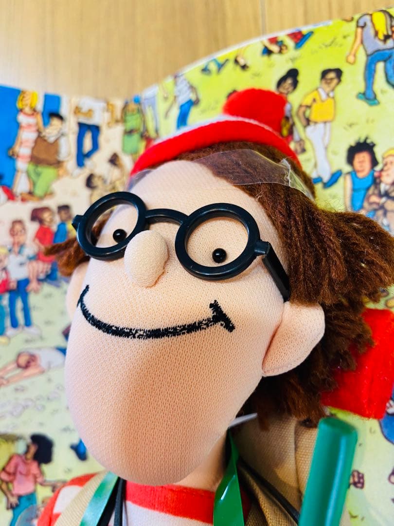 ウォーリーをさがせ！ 1991年製 50センチぬいぐるみ