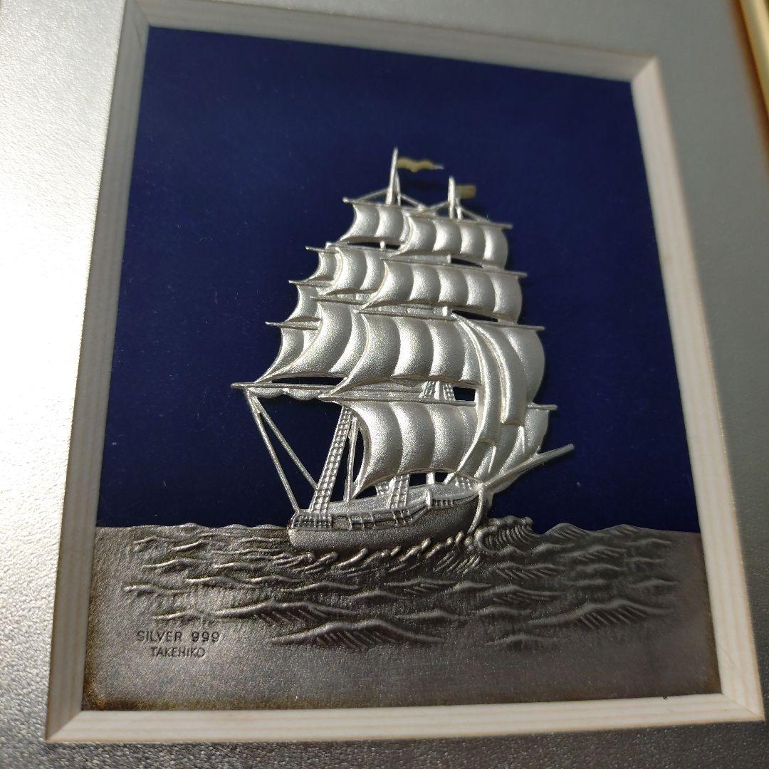 Relief by TAKEHIKO SILVER 999　武比古　純銀レリーフ