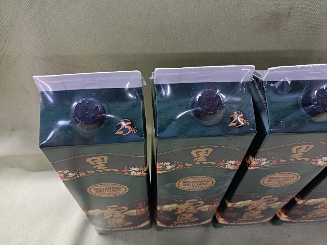 都《ASDVL》黒霧島　本格焼酎　1800ml　25度　5本