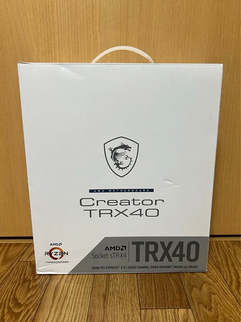MSI AMD Creator TRX40 マザーボード マザーボード Creator TRX40 [ATX /Socket sTRX40] MSI｜エムエスアイ