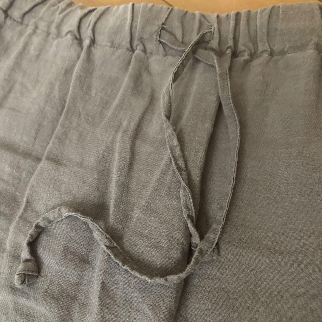 専用です。　中川政七商店　麻のサルエルパンツ　日本製