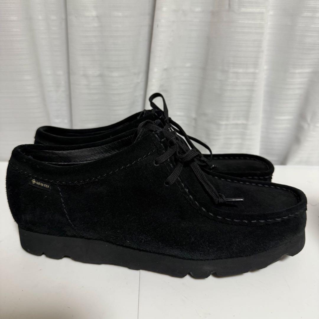 ⭐️未使用級⭐️　クラークス　ワラビー　GORE-TEX　スエード　ブラック
