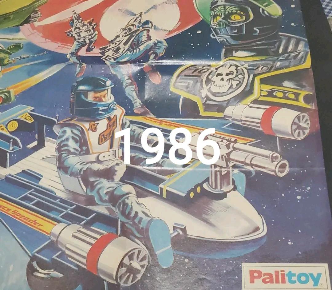 1980年 当時物 アクションマン パリトーイポスター (35)