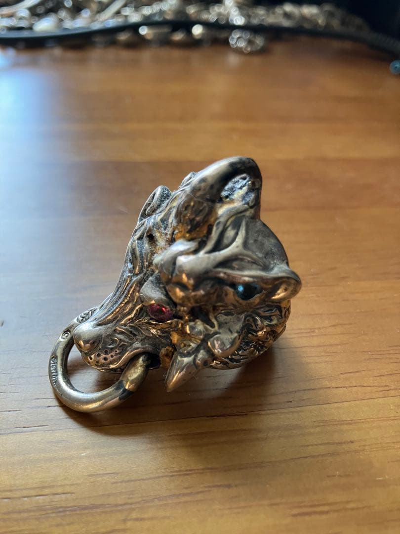 ビルウォールレザー カスタム MAIKI リング 唯一無二 13号