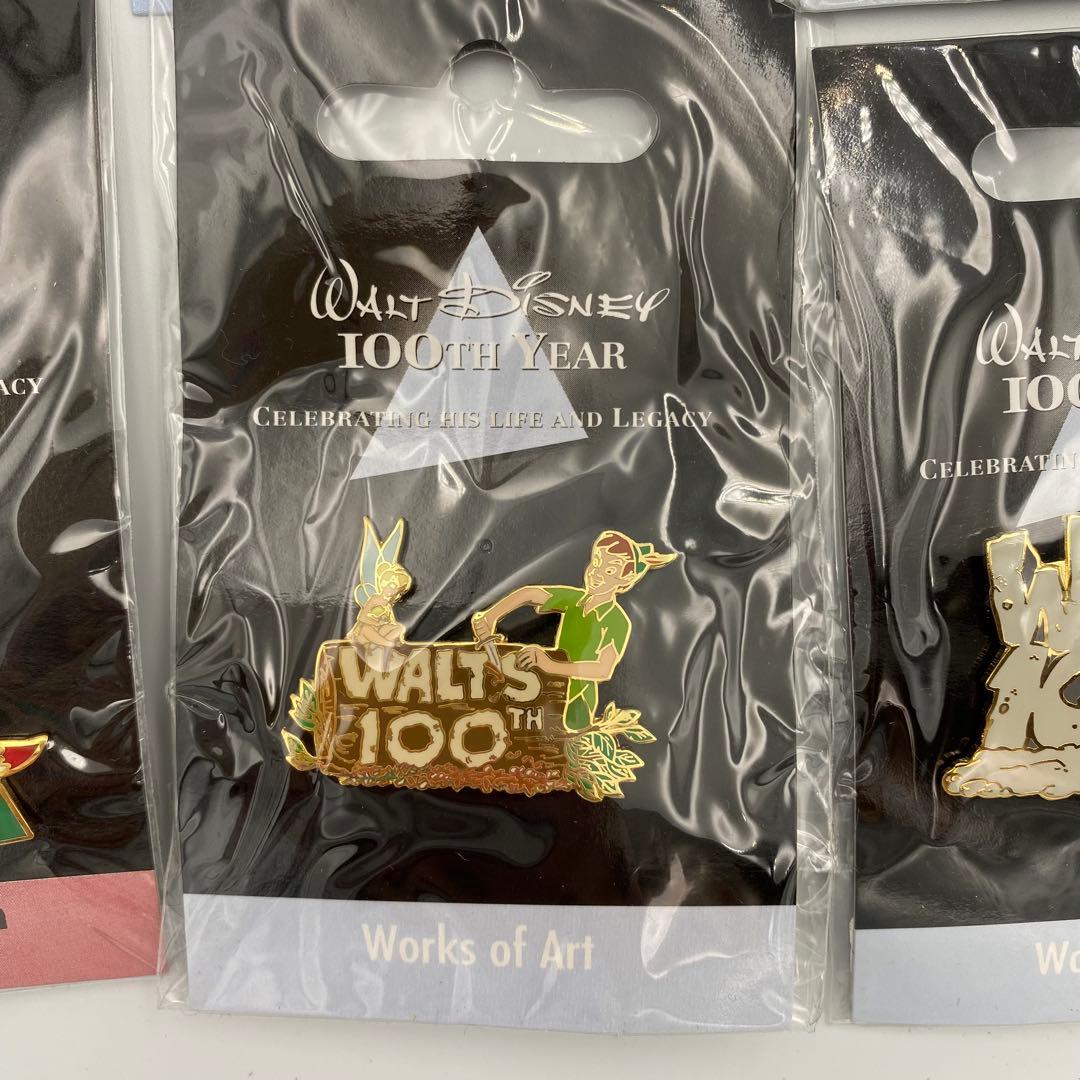 ウォルトディズニー生誕100周年記念 ピンバッジ ワークスオブアート