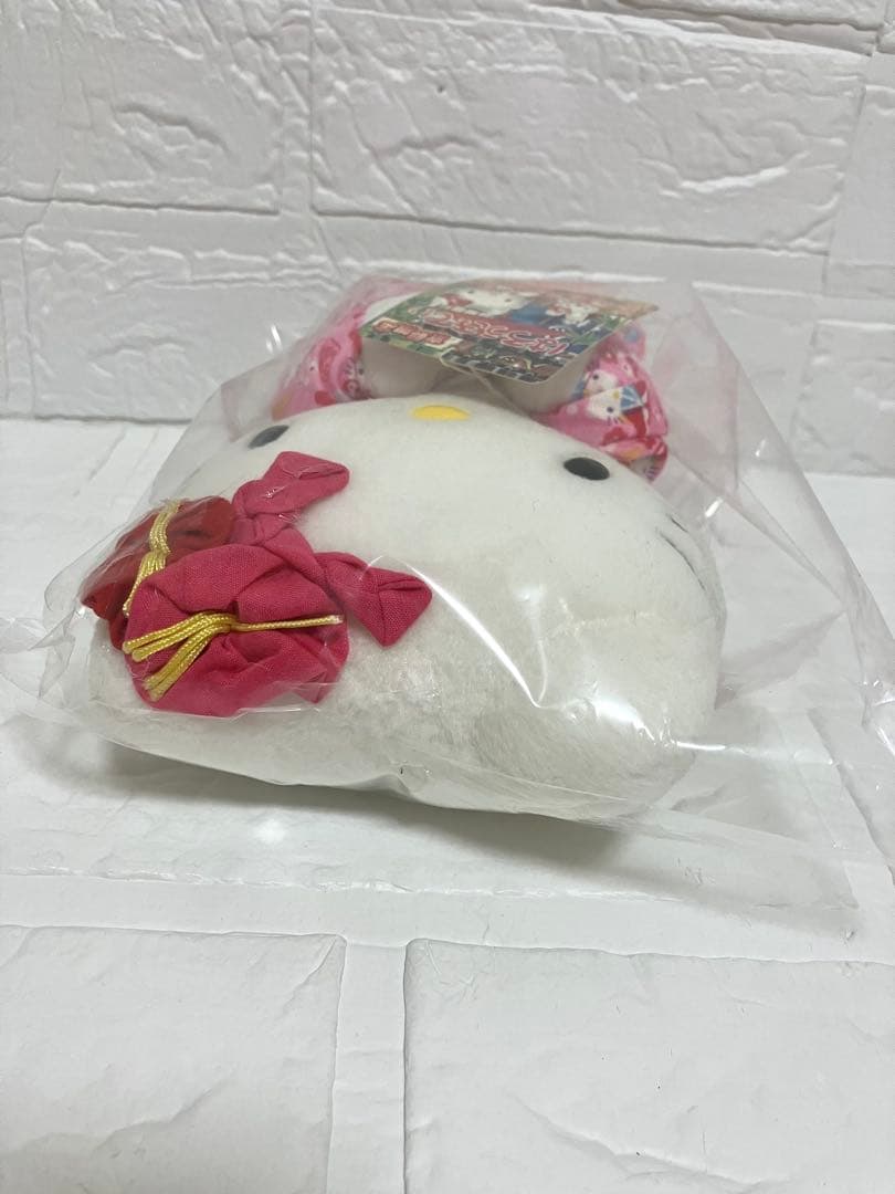 ハローキティ　ご当地ぬいぐるみ　マスコット　京都限定　八ツ橋　着物　2006年