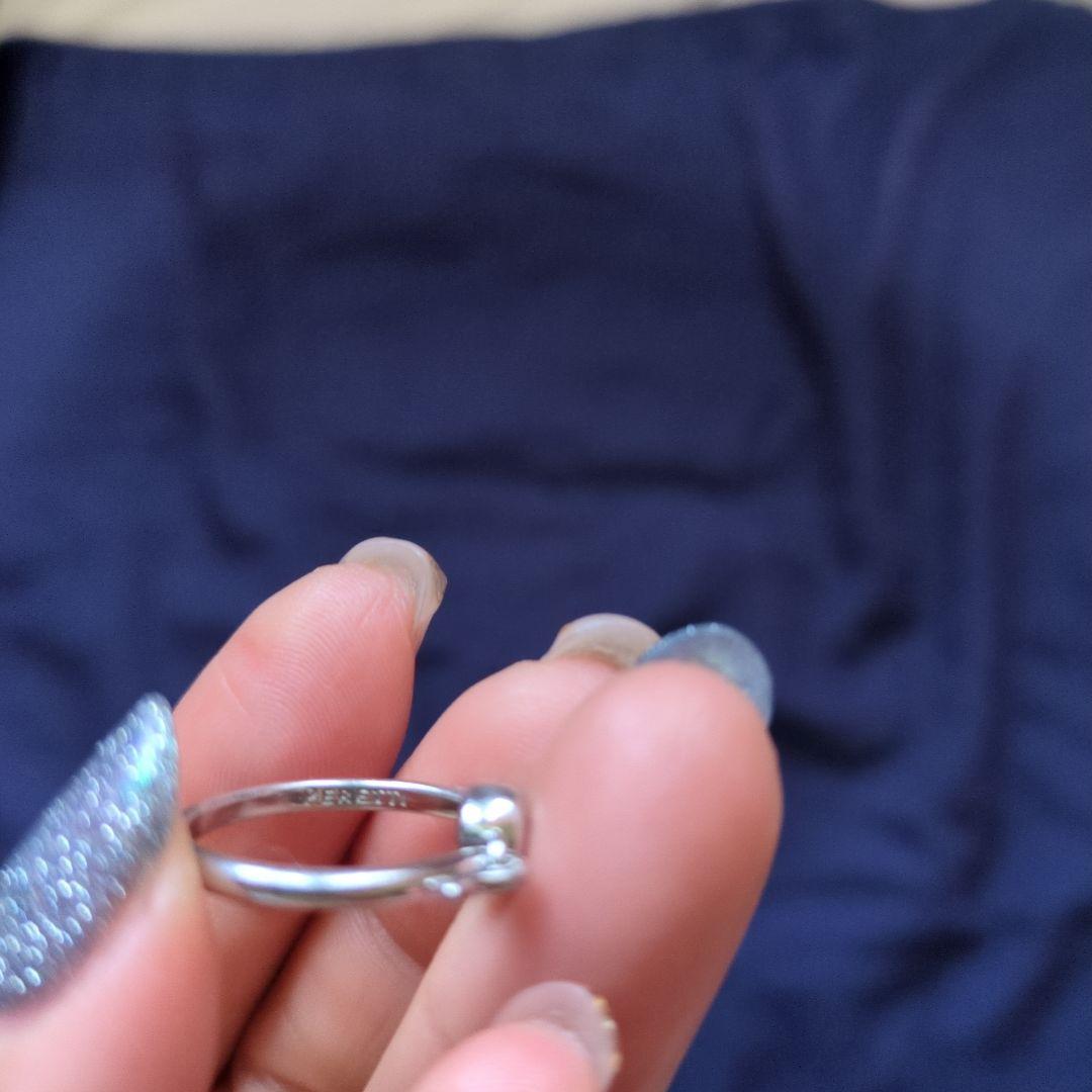 ティファニー スワンリング ダイヤモンド pt950 10号