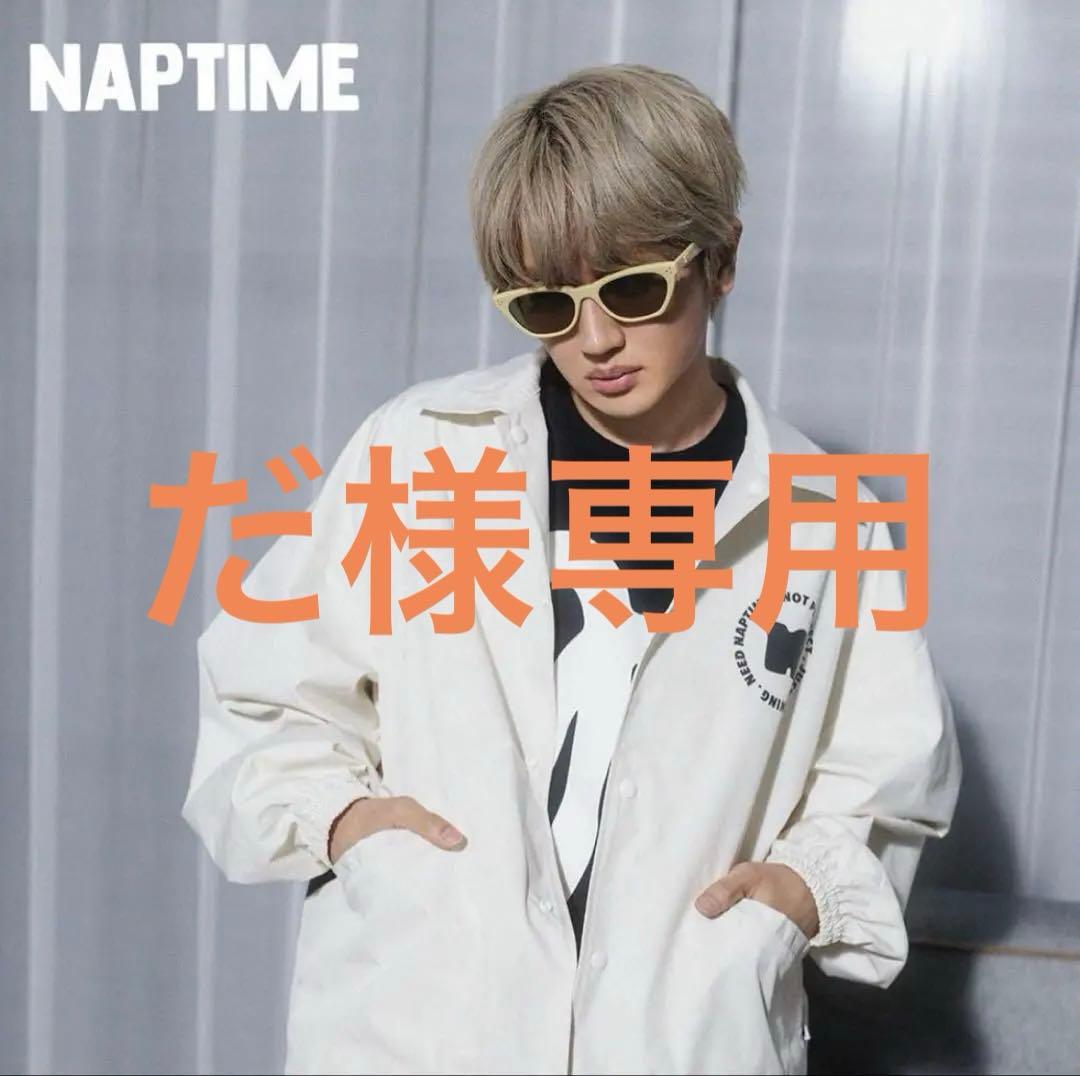Naptime コーチジャケット ホワイト