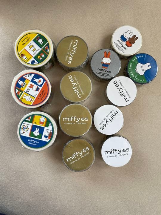 レア✴︎新品未開封 65th ミッフィー展限定マスキングテープ13個セット