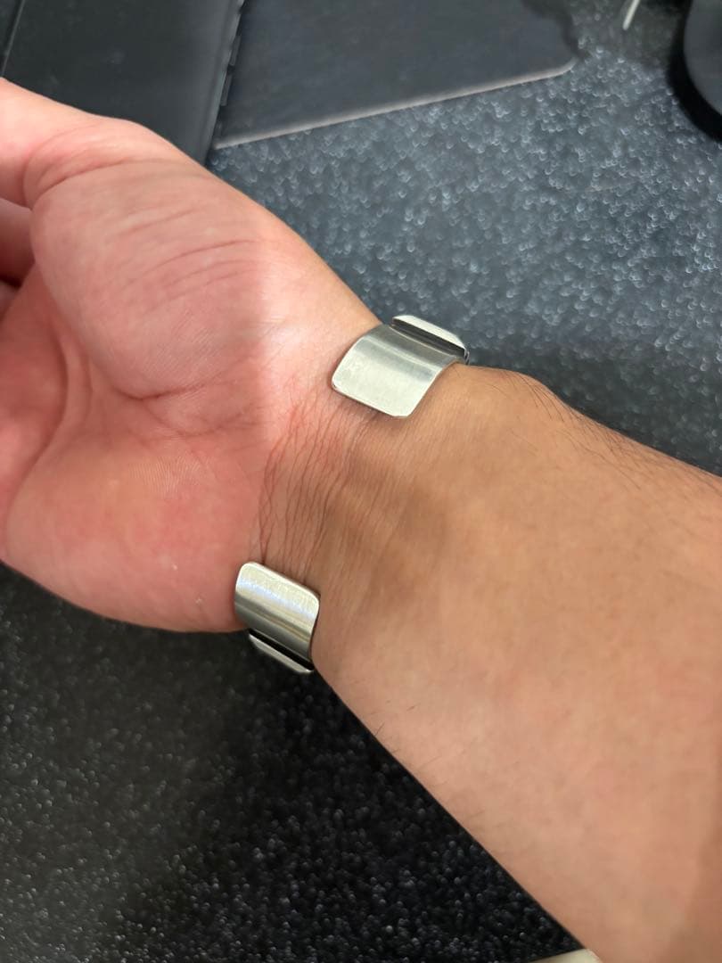 値下げ明日まで　Navajo インディアンジュエリー　Ｌ　Tahe バングル