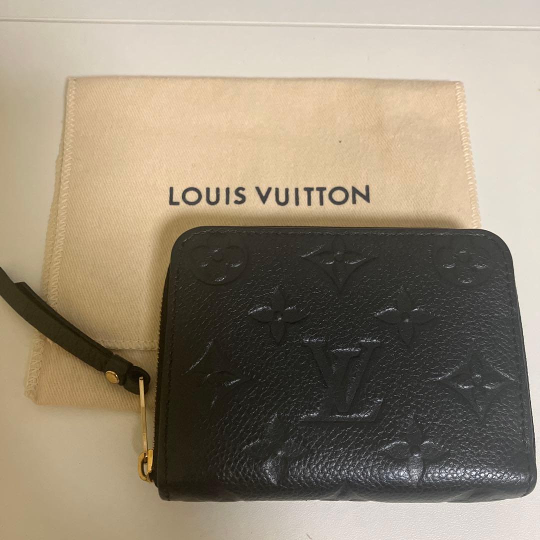 【美品】ルイヴィトン パース アンプラント モノグラム ノワール