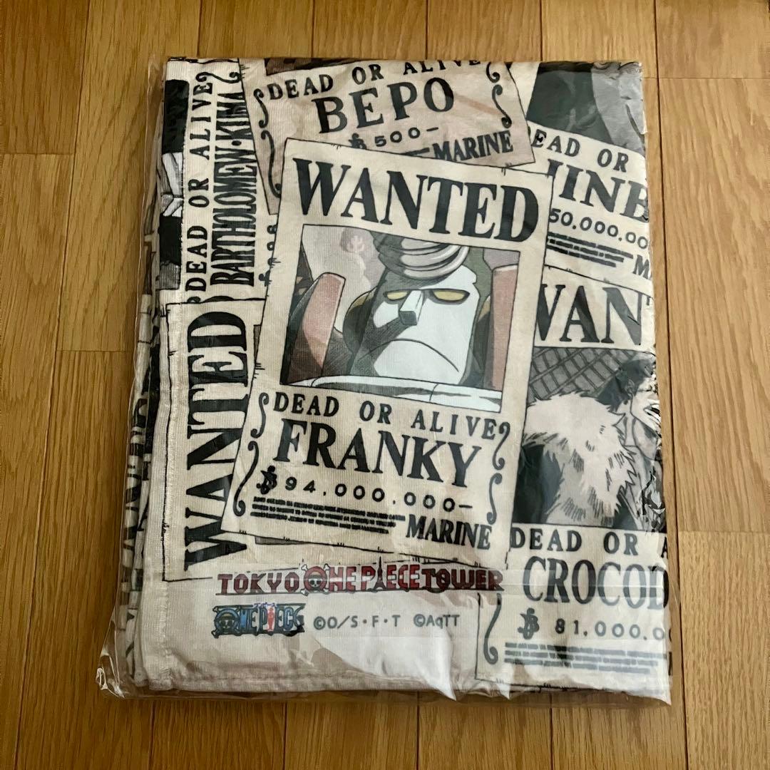 【ONE PIECE】バスタオル/手配書