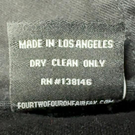 424 CLOSINGS ペイズリー柄 フーディ フード ジャケット 短丈 XL