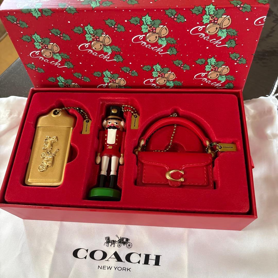 COACH ノベルティ クリスマスオーナメントセット