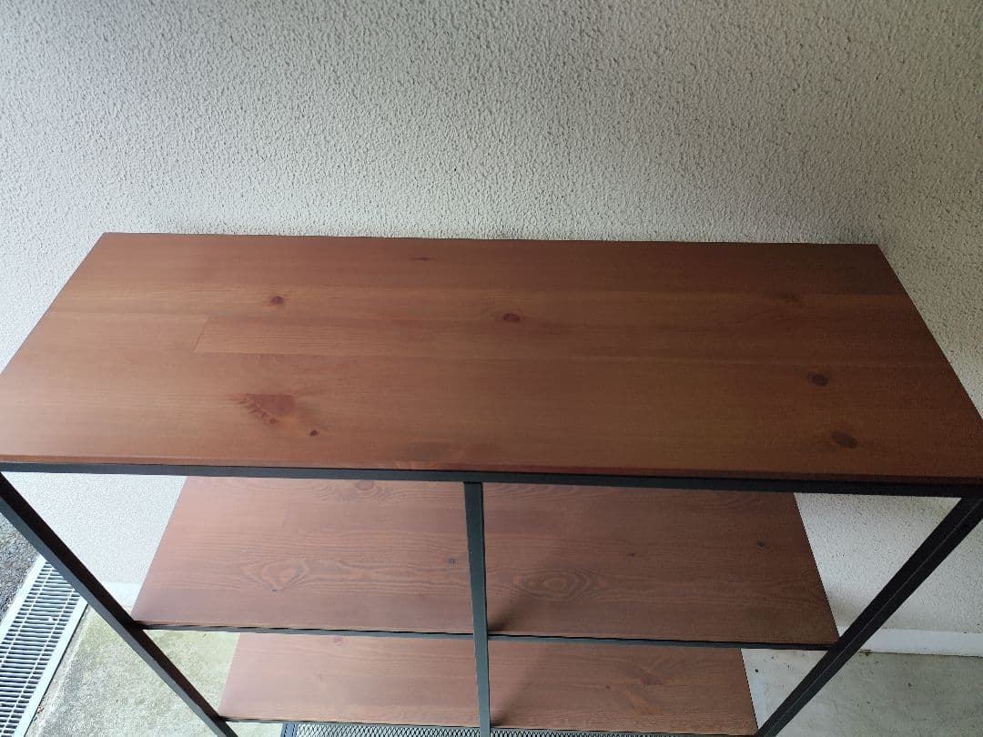 IKEA FJÄLLBO フィエルボ 棚ラック アイアン×木製 幅100