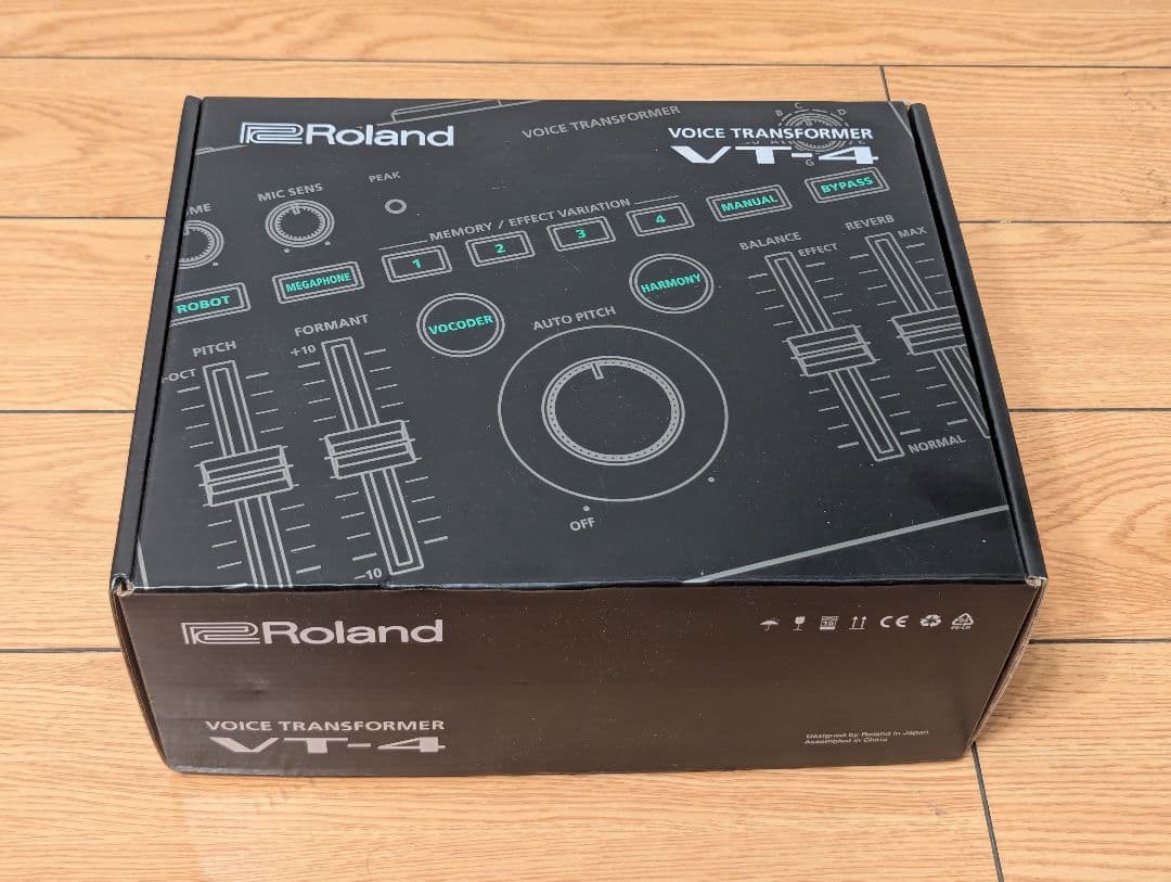 荒*保様 Roland VT-4 ボイストランスフォーマー ローランド VT-4 VOICE TRANSFORMER ボーカルエフェクター 荒*保様