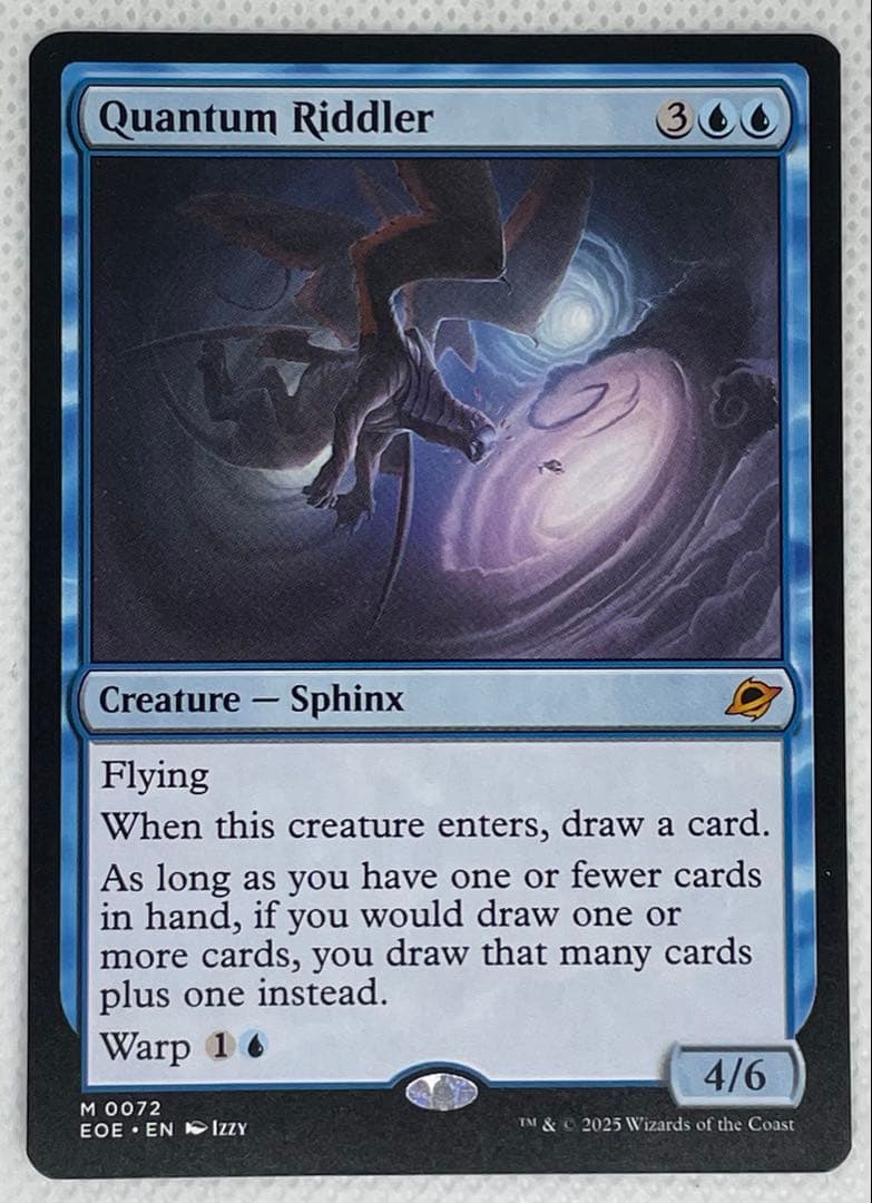 MtG 量子の謎かけ屋 /Quantum Riddler 英語 MTG 量子の謎かけ屋 Quantum Riddler 英語版 foil - メルカリ