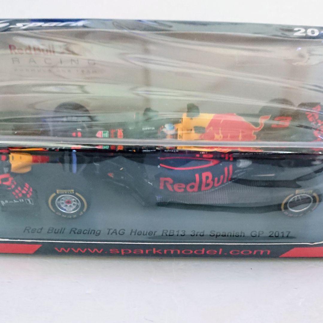 スパーク 1/43 レッドブル RB13 リカルド 2017年スペインGP - メルカリ
