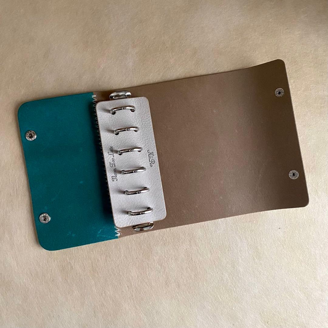 自由手帳 ミニ6 ラムネ×アイボリー