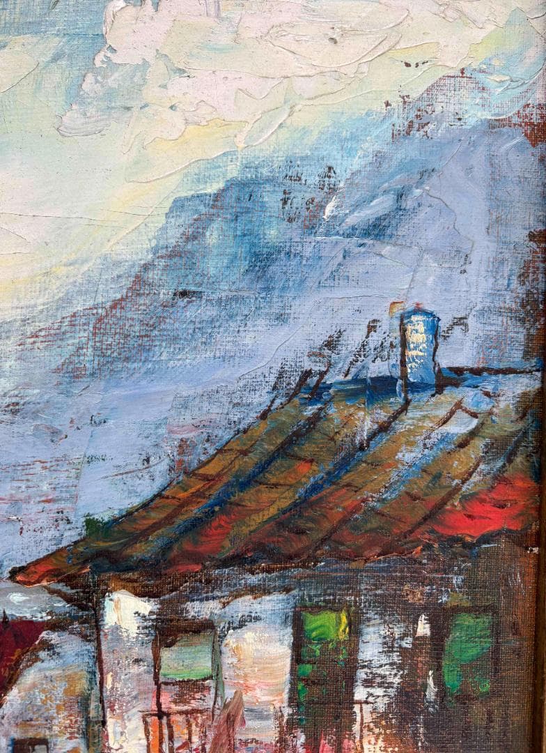 (A0028)ペドロ(PEDRO MUNOZ)「街並」